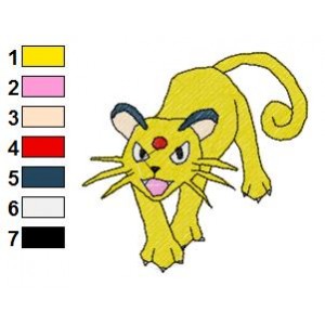 Pokemon Embroidery Design 27